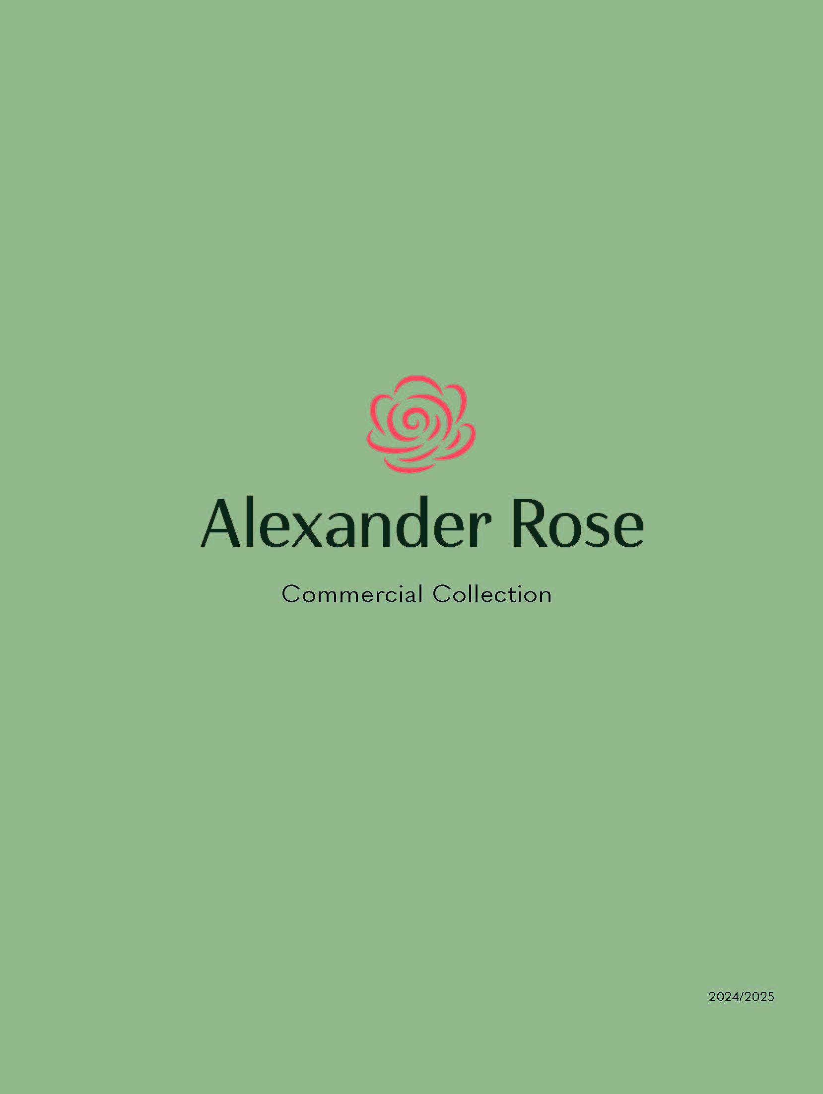 Catalogue Commercial Collection Alexander Rose